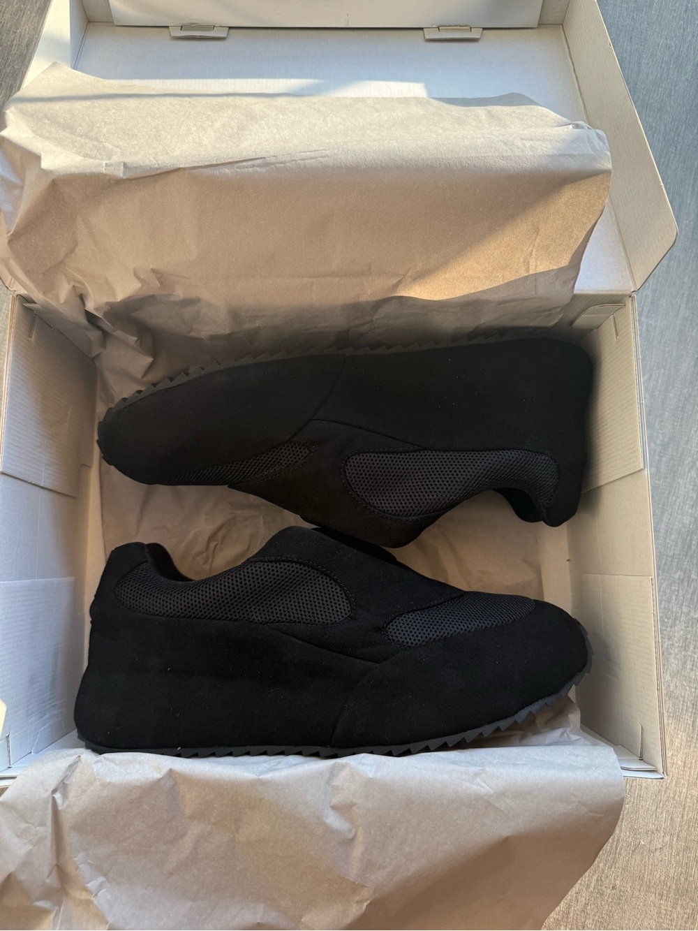 Yeezy “BL-01” – Black – Size US 10 – Brand New in Box